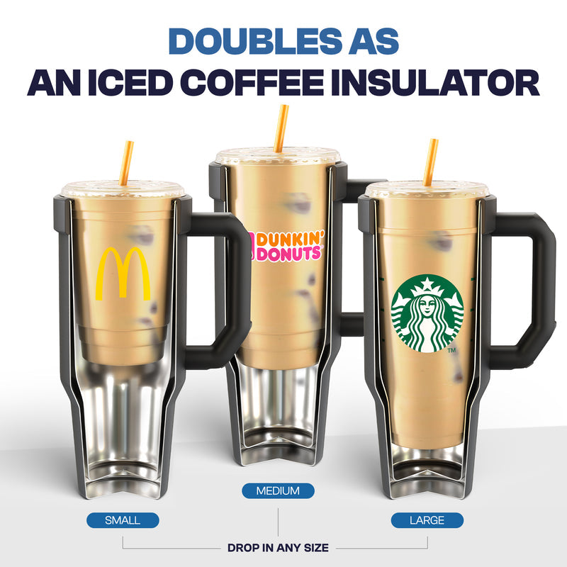 Thicc 40oz Virginia Tech Hokies Skin + Budz Bundle